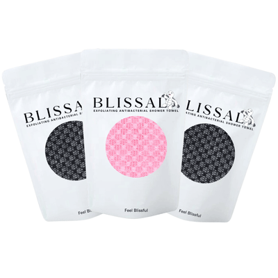 Blissal Exfoliating Antibacterial Shower Towel
