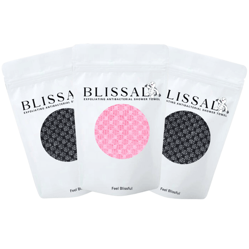 Blissal Exfoliating Antibacterial Shower Towel
