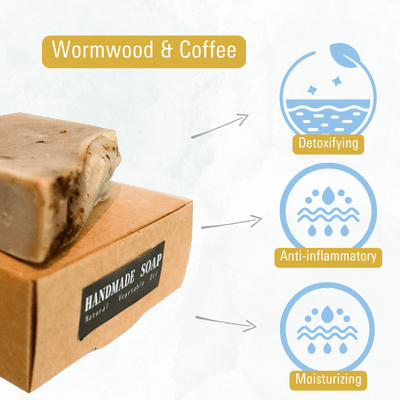 Wormwood & Coffee Natural Bar Soap
