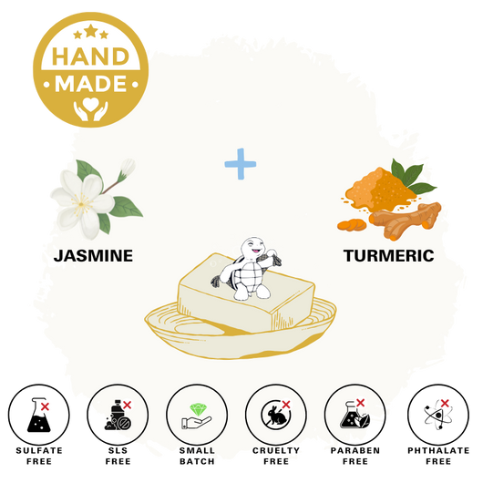 Jasmine & Turmeric Natural Bar Soap
