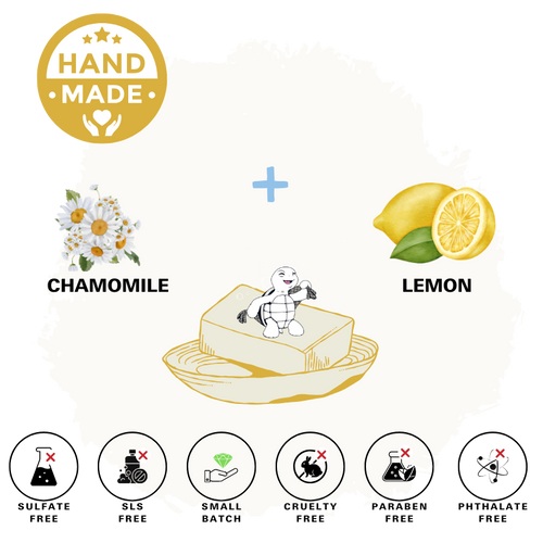 Chamomile & Lemon Natural Bar Soap