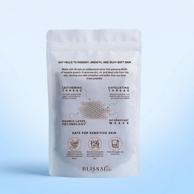 Blissal Exfoliating Antibacterial Shower Towel