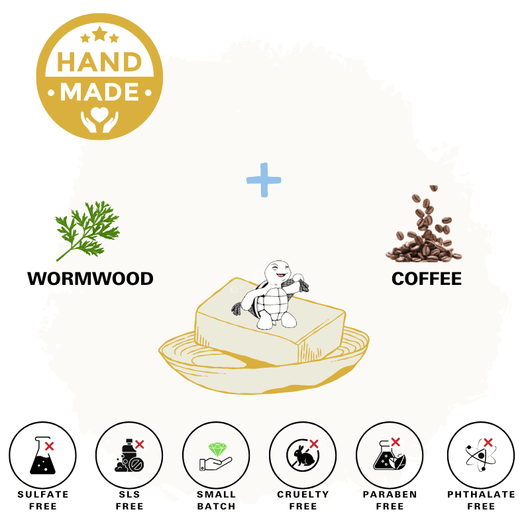 Wormwood & Coffee Natural Bar Soap